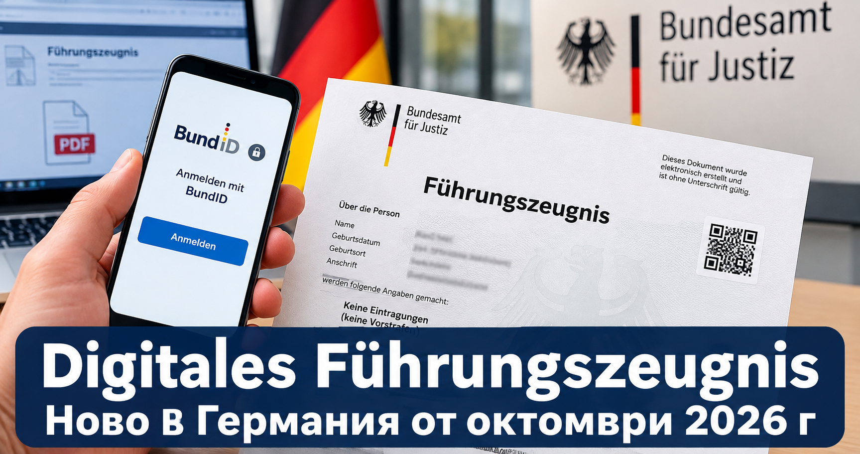 🇩🇪 Германия въведе електронно свидетелство за съдимост